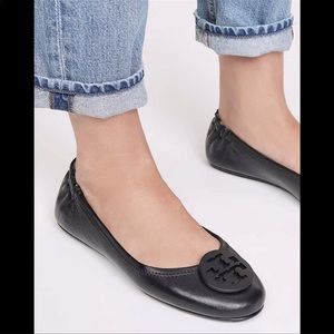 Tory Burch Minnie Travel Ballet Flat Leather 7.5